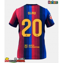 Camisa de Futebol Barcelona Dani Olmo #20 Equipamento Principal 2026-27 Manga Curta